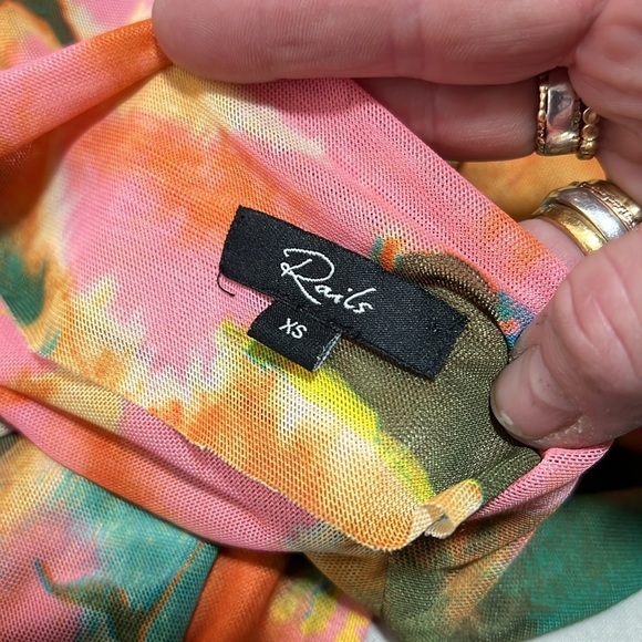 Rails Joelle Top and Anya Satin Skirt Set Size XS - Picture 9 of 16